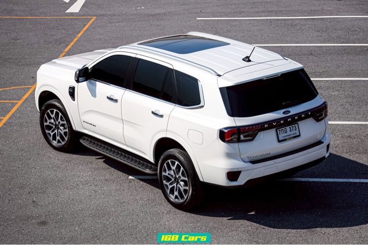 Ford Everest 2023 2.0 Bi-Turbo Titanium Utility-car ดีเซล เกียร์อัตโนมัติ ขาว รูปที่ 4