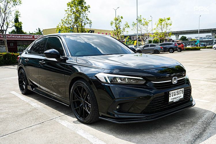 Honda Civic 2024 2.0 eHEV RS Sedan เบนซิน ไม่ติดแก๊ส เกียร์อัตโนมัติ ดำ รูปที่ 3