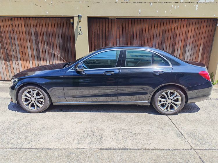 Mercedes-Benz C-Class 2016 C200 Sedan เบนซิน ไม่ติดแก๊ส เกียร์อัตโนมัติ ดำ รูปที่ 3