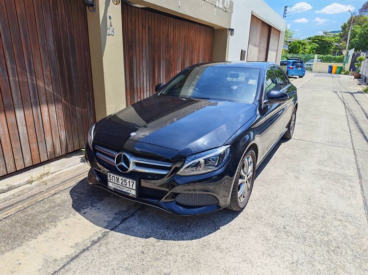 รถ Mercedes-Benz C-Class C200 สี ดำ