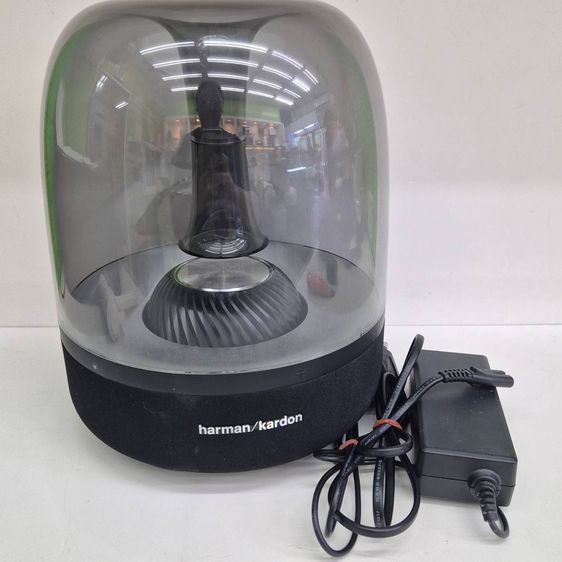 Harman Kardon Aura Studio 2 ลําโพงบลูทูธดีไซน์โดม เสียงเบสแน่น มีไฟ Ambient พร้อมอะแดปเตอร์