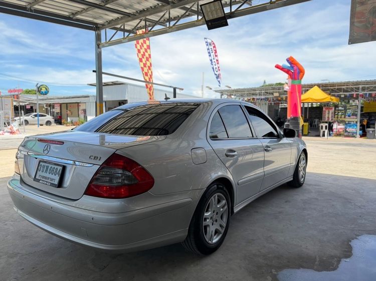 Mercedes-Benz E-Class 2008 E220 CDI Sedan ดีเซล ไม่ติดแก๊ส เกียร์อัตโนมัติ บรอนซ์เงิน รูปที่ 3