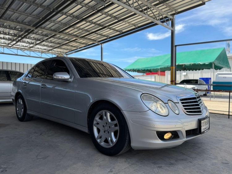 Mercedes-Benz E-Class 2008 E220 CDI Sedan ดีเซล ไม่ติดแก๊ส เกียร์อัตโนมัติ บรอนซ์เงิน