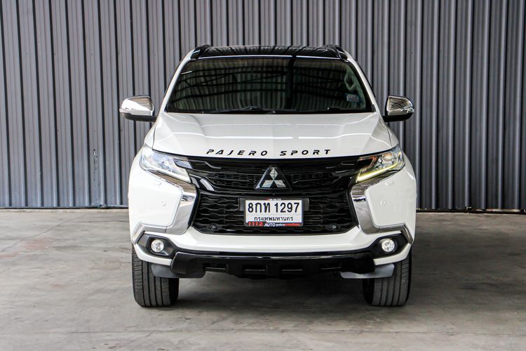 Mitsubishi Pajero Sport 2019 2.4 GT Premium Elite Edition 4WD Utility-car ดีเซล ไม่ติดแก๊ส เกียร์อัตโนมัติ ขาว รูปที่ 2