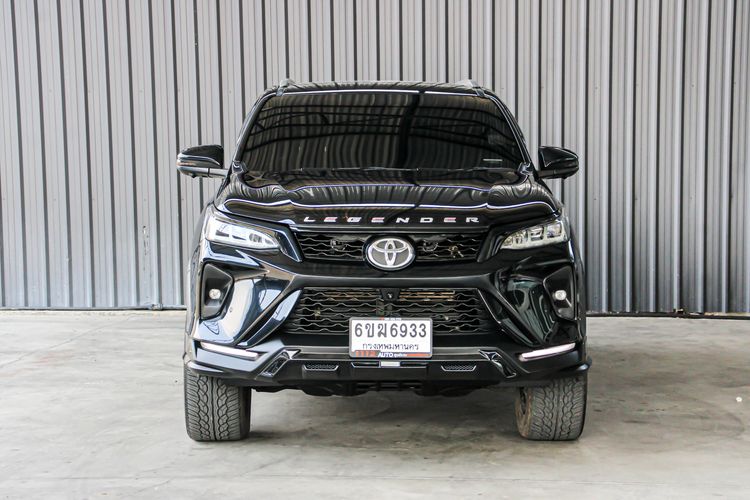 Toyota Fortuner 2021 2.4 Legender Utility-car ดีเซล ไม่ติดแก๊ส เกียร์อัตโนมัติ ดำ รูปที่ 2