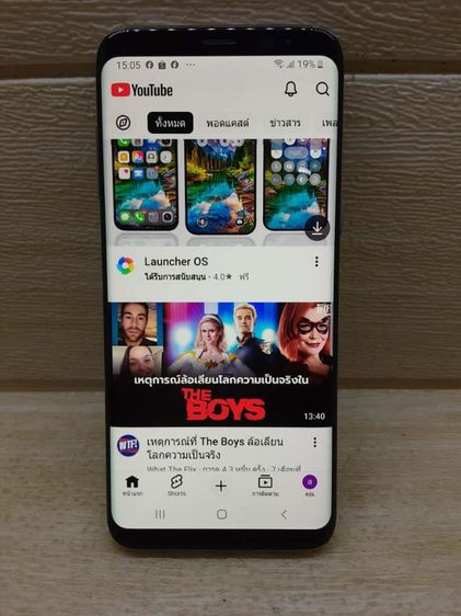 สุดคุ้มอดีตรุ่นท๊อปSAMSUNG S8 จอโค้งAmoled 2K Exynos 8895 แรม4 รอม64ใช้งานลื่นมีDexModeใช้งานปกติ1000เดียว รูปที่ 5