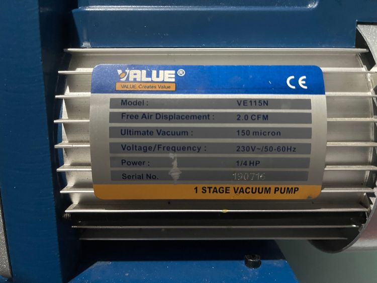 แวคคั่ม Vacuum Pump รุ่น VE115N รูปที่ 4