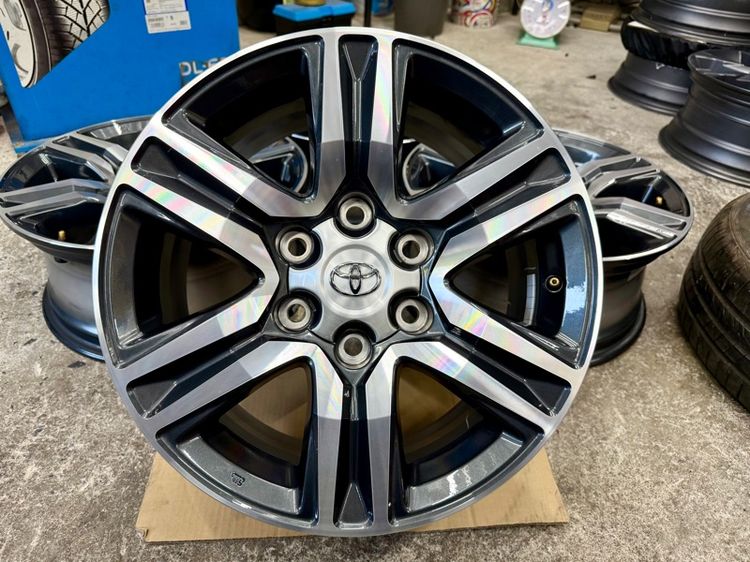 17" ล้อแม็ก TOYOTA LEADER ขอบ 17” ถอดป้ายแดง ใส่ REVO VIGO COMMUTER ได้สวยงาม