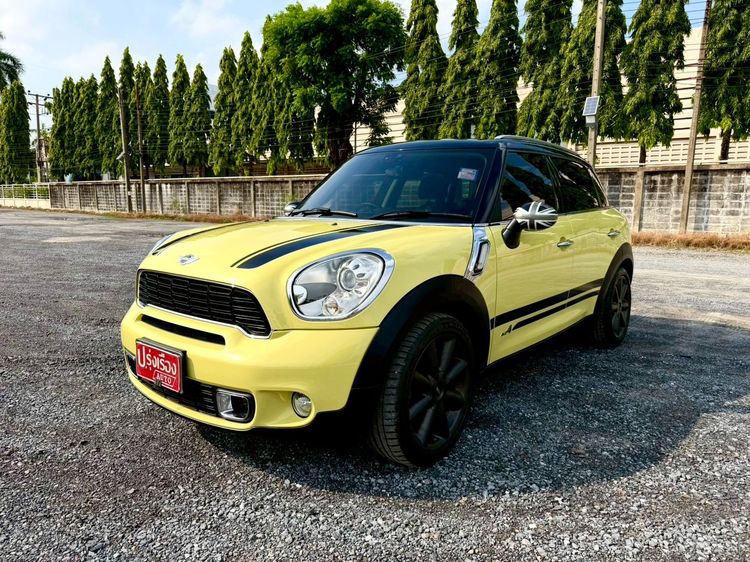 Mini COUNTRYMAN 2013 2.0 SD ALL4 4WD Sedan ดีเซล ไม่ติดแก๊ส เกียร์อัตโนมัติ เหลือง