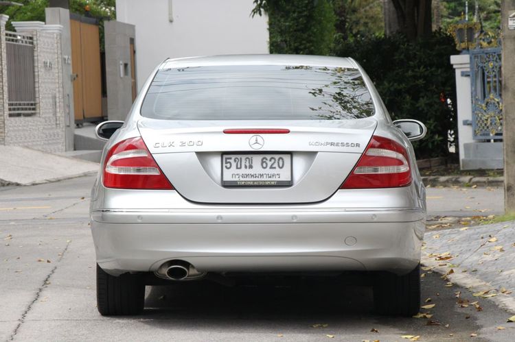 Mercedes-Benz CLK-Class 2004 CLK200 Kompressor Sedan เบนซิน ไม่ติดแก๊ส เกียร์อัตโนมัติ เงิน รูปที่ 3