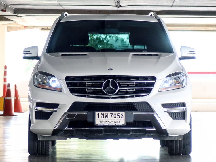 Mercedes-Benz ML-Class 2012 ML250 CDI AMG Utility-car ดีเซล ไม่ติดแก๊ส เกียร์อัตโนมัติ ขาว รูปที่ 4
