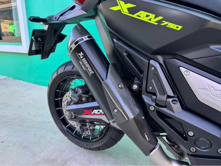 Honda X-adv750 สีเขียวลายทหาร ปี18จด20 รูปที่ 9