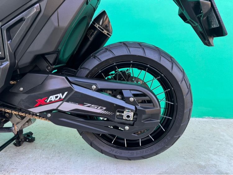 Honda X-adv750 สีเขียวลายทหาร ปี18จด20 รูปที่ 17