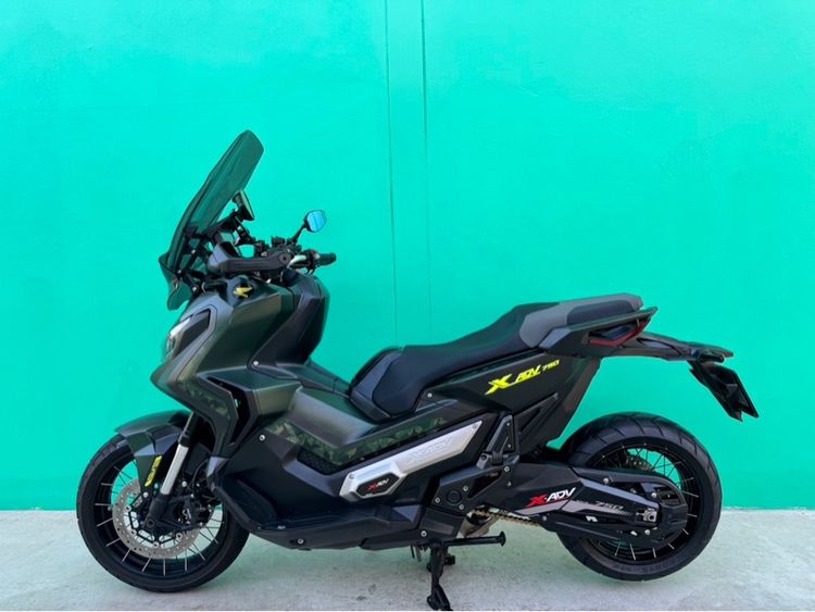 Honda X-adv750 สีเขียวลายทหาร ปี18จด20 รูปที่ 14