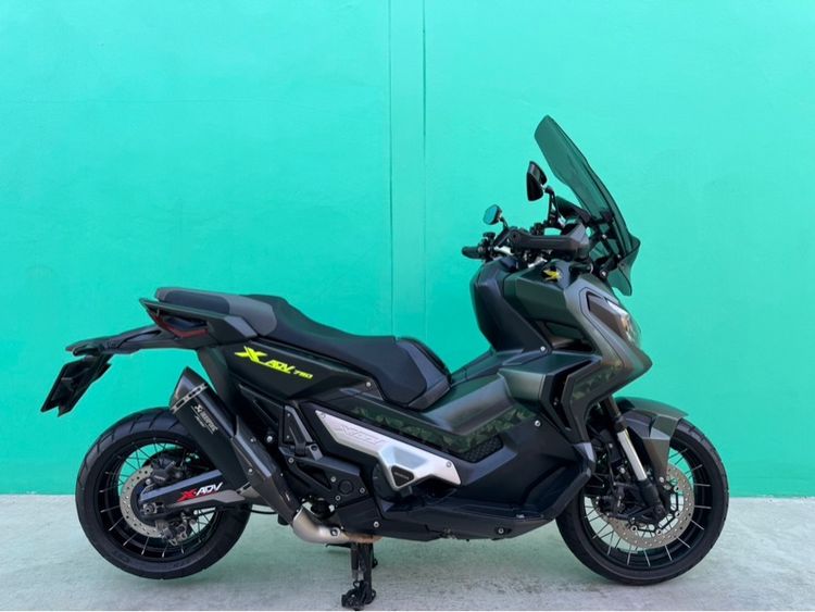 2020 Honda X-adv750 สีเขียวลายทหาร ปี18จด20