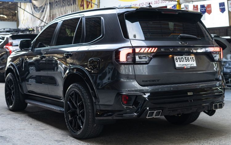 Ford Everest 2024 2.0 Turbo Sport Utility-car ดีเซล ไม่ติดแก๊ส เกียร์อัตโนมัติ เทา รูปที่ 3