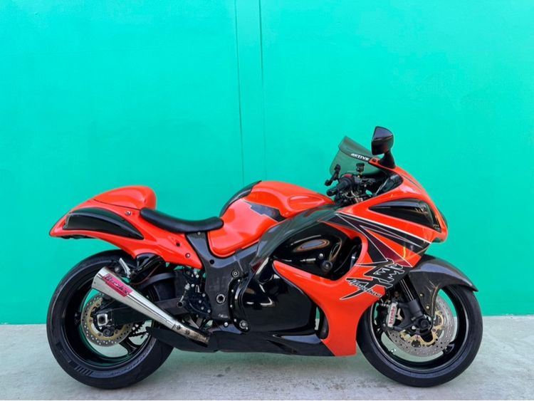 Suzuki Hayabusa 1340 cc. สีส้มปี2008 