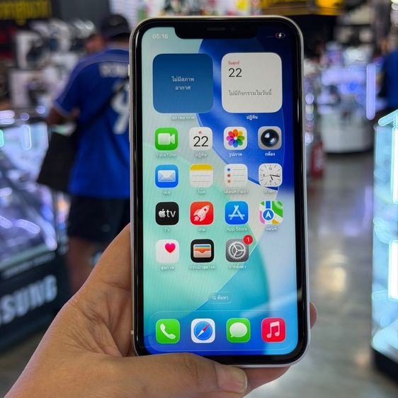 128 GB iPhone11 128GB สีขาว เครื่องศูนย์ โมเดลTH สภาพสวยมากๆ🔥🔥