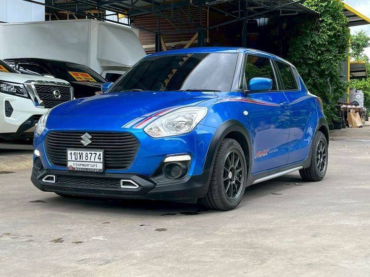รถ Suzuki Swift 1.2 GL สี น้ำเงิน