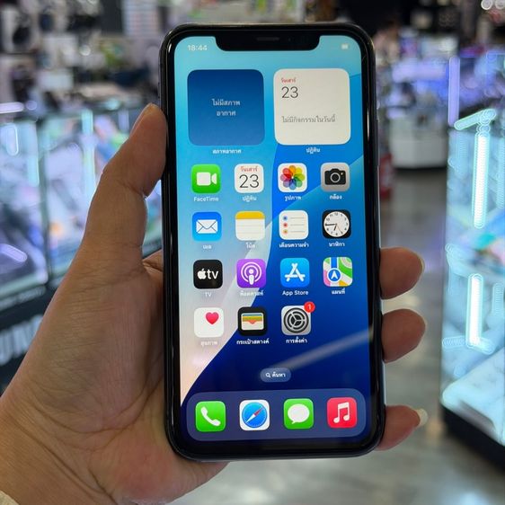 128 GB iPhone11 128GB สีดำ เครื่องศูนย์ โมเดลTH 🩷🩷