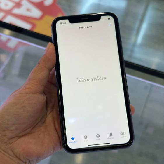iPhone11 128GB สีดำ เครื่องศูนย์ โมเดลTH 🩷🩷 รูปที่ 8