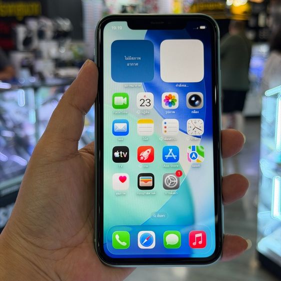 128 GB iPhone11 128GB สีเขียว เครื่องศูนย์ โมเดลTH สภาพสวยมาก 🔥🔥