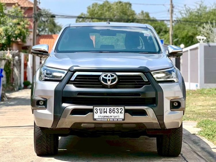 Toyota Hilux Revo 2022 Smart Cab 2.8 High 4WD Pickup ดีเซล ไม่ติดแก๊ส เกียร์อัตโนมัติ เทา รูปที่ 4