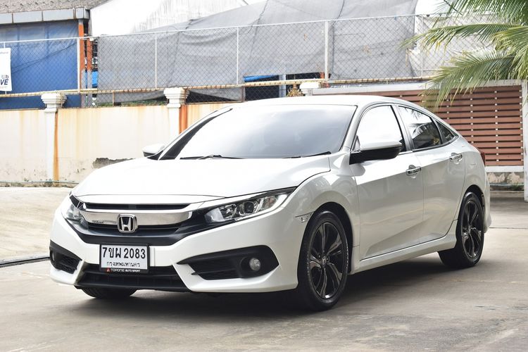 รถ Honda Civic 1.5 Turbo EL สี ขาว