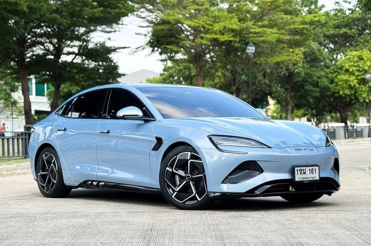 BYD Seal 2024 Performance AWD Sedan ไฟฟ้า ไม่ติดแก๊ส เกียร์อัตโนมัติ ฟ้า รูปที่ 3