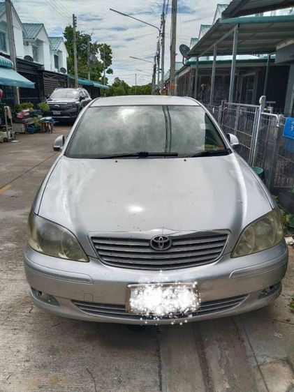 Toyota Camry 2002 2.4 Q Sedan เบนซิน ไม่ติดแก๊ส เกียร์อัตโนมัติ เทา รูปที่ 4