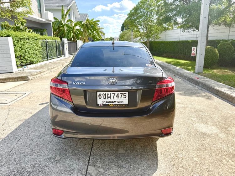 Toyota Vios 2014 1.5 ES Sedan เบนซิน ไม่ติดแก๊ส เกียร์อัตโนมัติ เทา รูปที่ 4