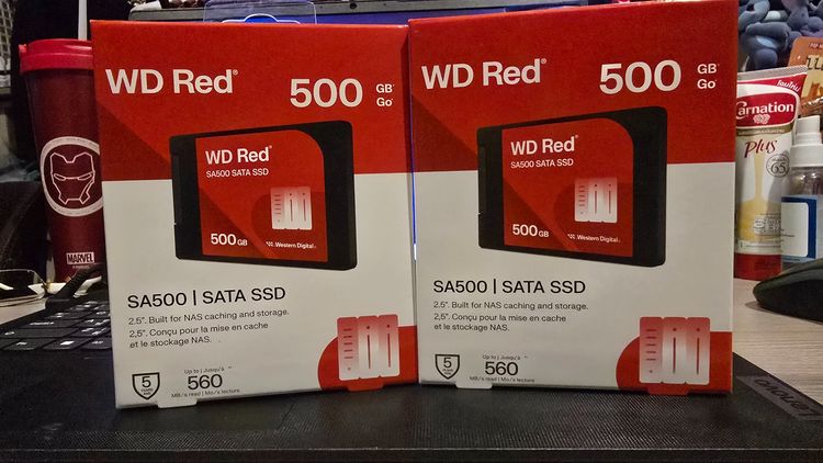 500 GB SSD SATA WD RED NAS SA500 (WDS500G1R0A)