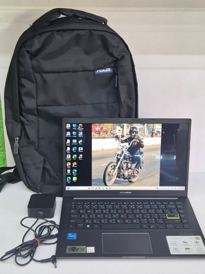 ASUS VivoBook S14 S413E Intel Core i3 Gen 11 RAM 8GB SSD 512GB จอ 14 นิ้ว FHD พร้อมอะแดปเตอร์และกระเป๋า รูปที่ 11