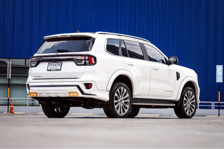 Ford Everest 2025 3.0 V6 Turbo Platinum 4WD Utility-car ดีเซล ไม่ติดแก๊ส เกียร์อัตโนมัติ ขาว รูปที่ 4