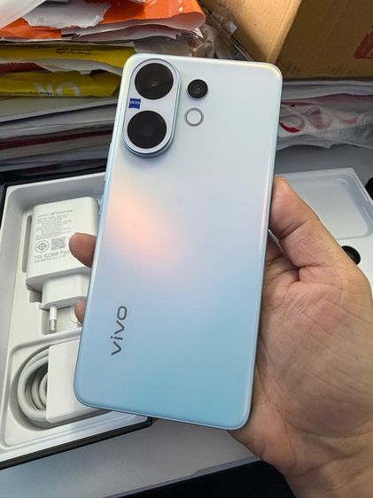 Vivo V60 256gb light blue สวยครบกล่อง รูปที่ 2