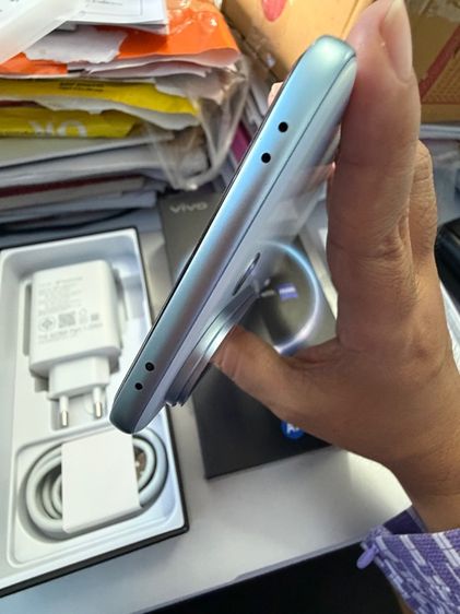Vivo V60 256gb light blue สวยครบกล่อง รูปที่ 6