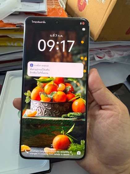 Vivo V60 256gb light blue สวยครบกล่อง รูปที่ 7