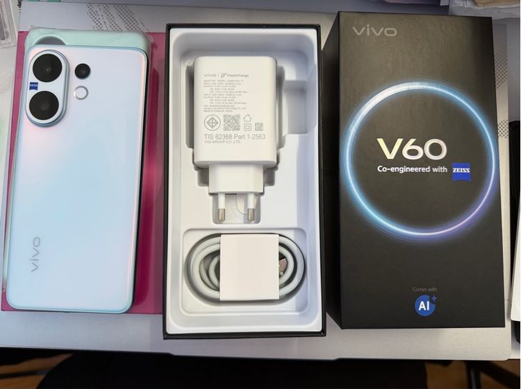 อื่นๆ 256 GB Vivo V60 256gb light blue สวยครบกล่อง