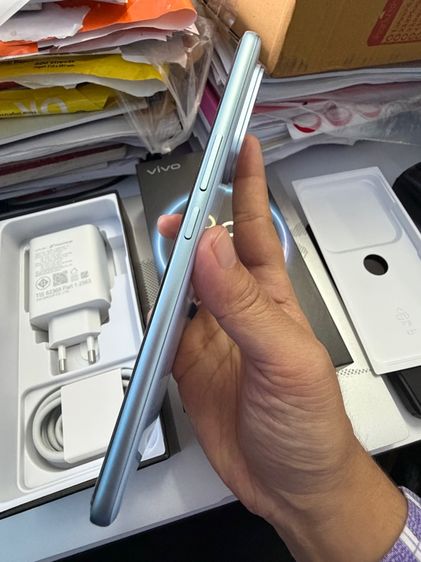 Vivo V60 256gb light blue สวยครบกล่อง รูปที่ 5