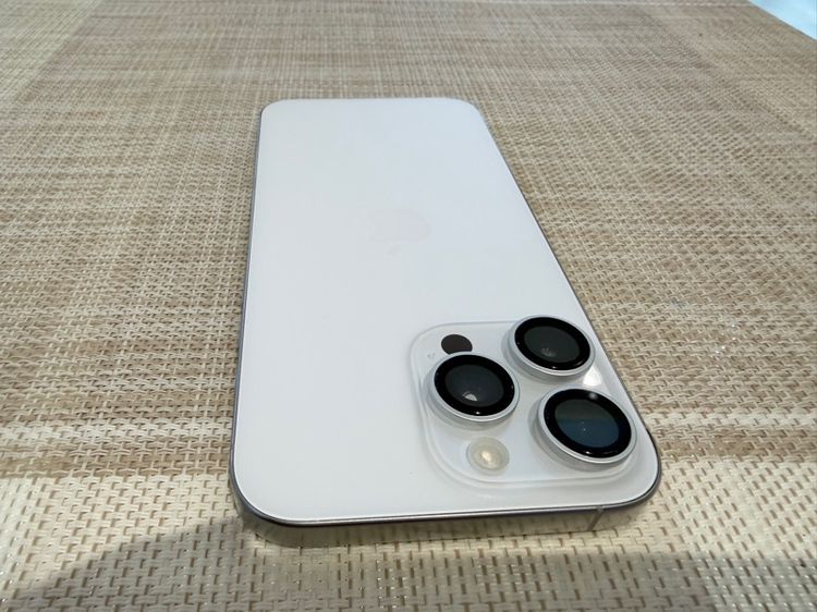 iPhone 16 Pro Max 296 สีขาวแบต 100 ผ่อนได้ รับเทิร์น รูปที่ 6