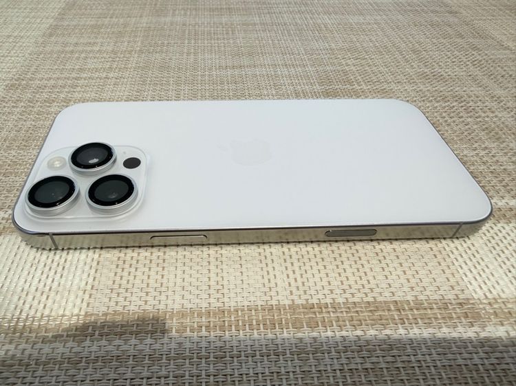 iPhone 16 Pro Max 296 สีขาวแบต 100 ผ่อนได้ รับเทิร์น รูปที่ 3