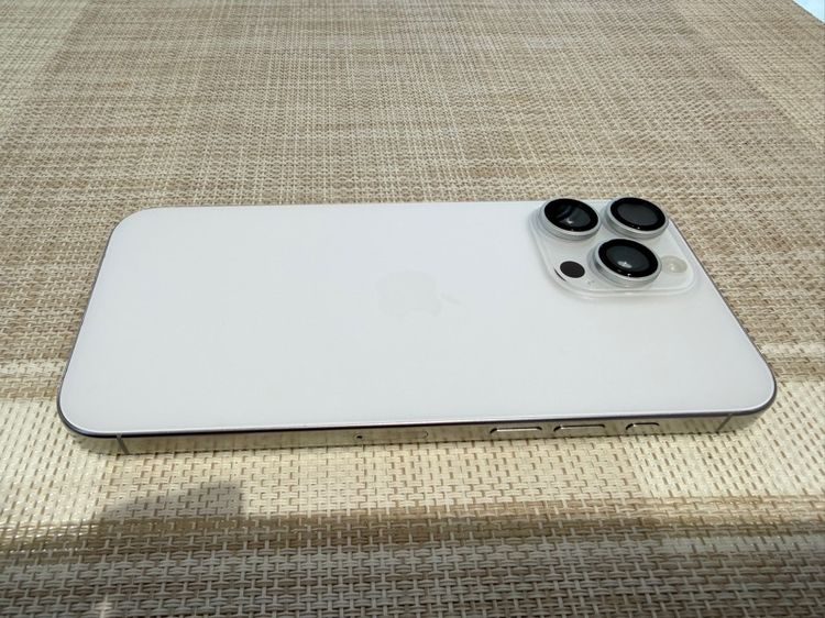 iPhone 16 Pro Max 296 สีขาวแบต 100 ผ่อนได้ รับเทิร์น รูปที่ 5