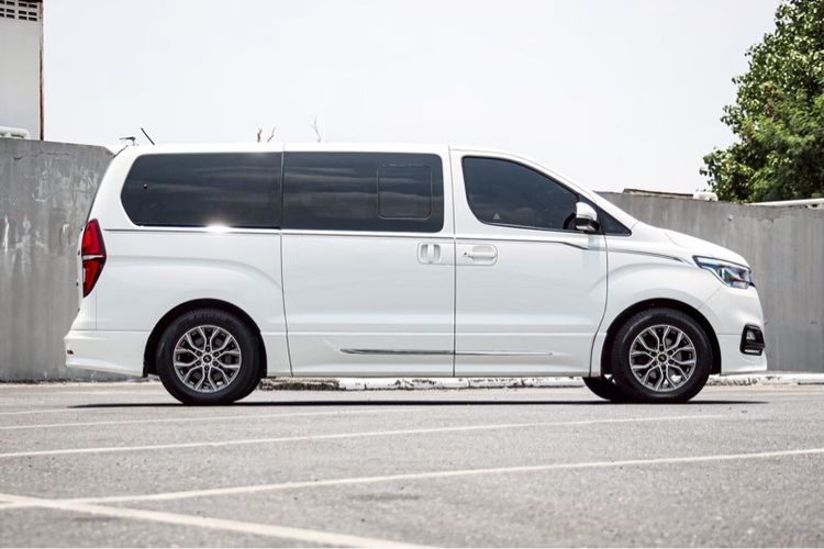 Hyundai H-1  2021 Van ดีเซล ไม่ติดแก๊ส เกียร์อัตโนมัติ ขาว รูปที่ 4