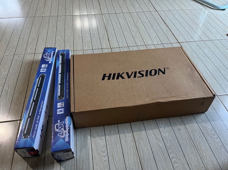 อุปกรณ์เครือข่าย Hikvision DS-3E0524-E(B) 24 Port Gigabit Unmanaged Switct 