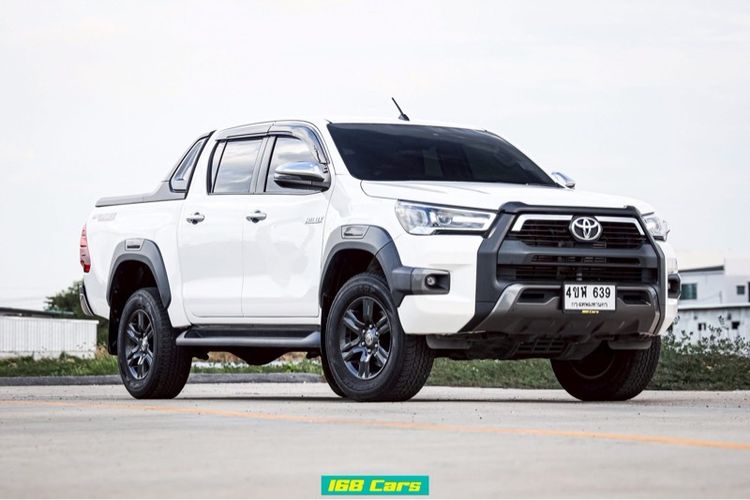 Toyota Hilux Revo 2023 2.4 Prerunner Mid Pickup ดีเซล ไม่ติดแก๊ส เกียร์อัตโนมัติ ขาว รูปที่ 3