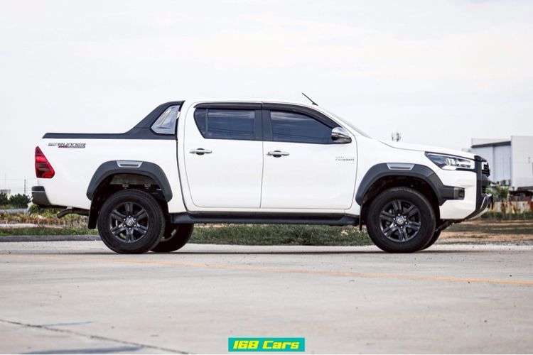 Toyota Hilux Revo 2023 2.4 Prerunner Mid Pickup ดีเซล ไม่ติดแก๊ส เกียร์อัตโนมัติ ขาว รูปที่ 4