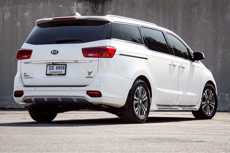 Kia Grand Carnival 2019 2.2 SXL Van ดีเซล ไม่ติดแก๊ส เกียร์อัตโนมัติ ขาว รูปที่ 4