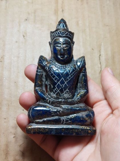 เครื่องรางพระกรุฮอดเนื้อหินจุ้ยเจียหินสีขนาดสูง 4 นิ้ว
