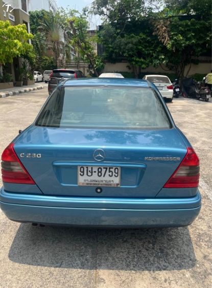 Mercedes-Benz C-Class 1997 C230 Kompressor Sedan เบนซิน ไม่ติดแก๊ส เกียร์อัตโนมัติ ฟ้า รูปที่ 3
