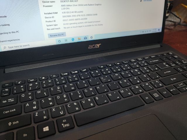 acer aspire3 15 2021 สภาพสวย จอใหญ่ รูปที่ 8